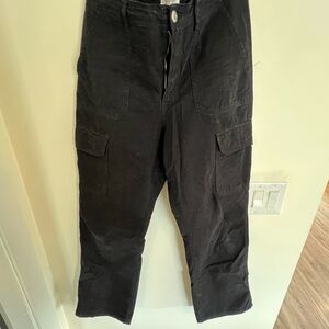 Women's Black Cargo Pants